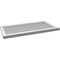 Ekena Millwork Vertical Surface Mount PVC Gable Vent w/ 2"W x 2"H , Brickmould Sill Frame, 42"W x 22"H GVPVE42X2203SN - alternate 3